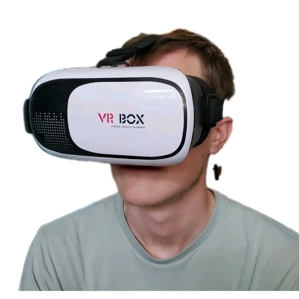 VR Box Virtual Reality 3D Glasses Selfie Game Music‎ Movie Android Windows IOS